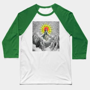 Queen of Heaven Our Lady Mother of Jesus Baseball T-Shirt